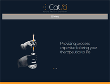 Tablet Screenshot of catsci.com